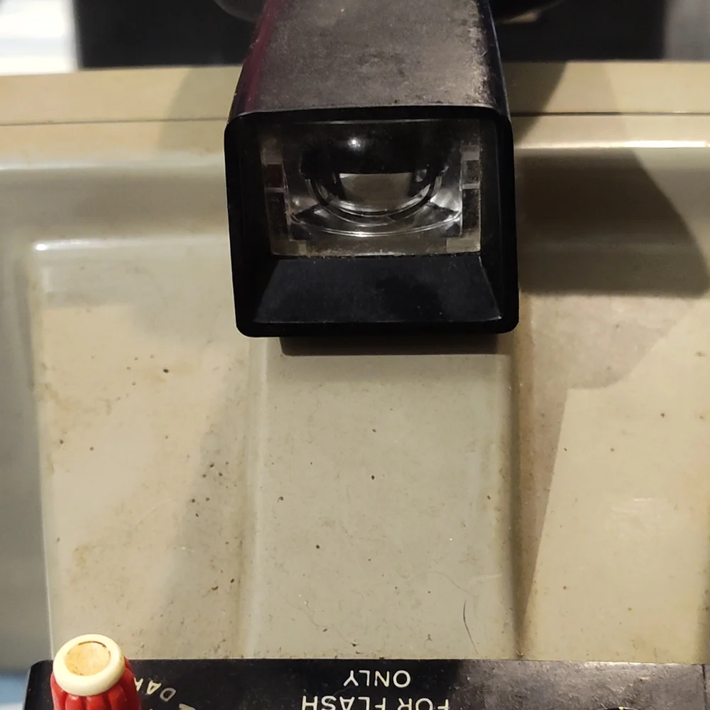 Vintage Camera with Flash Attachment